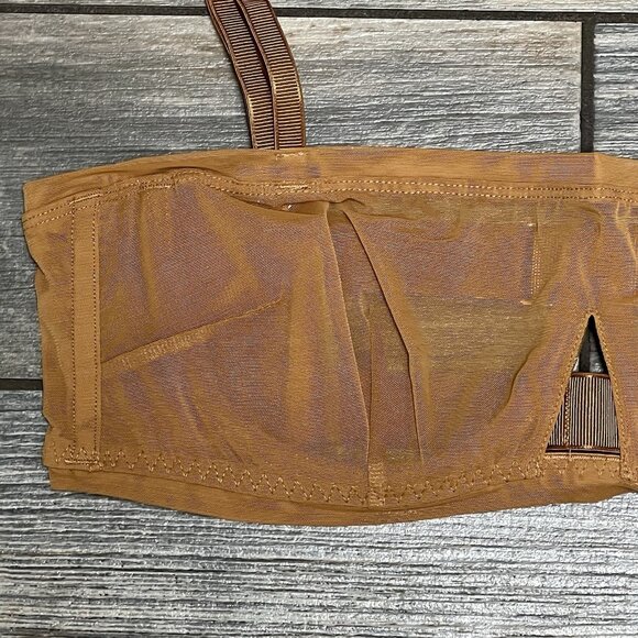 NWT We Are HAH X Free People Wired Bra 30-38DD 30DD 32DD 34DD 36DD Brown Sugar - Picture 7 of 14